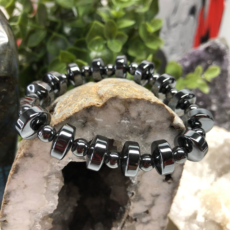 Hematite Bracelet- On the Rocks