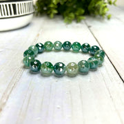 Agate Bracelet Bundle- "Snowy Pine"