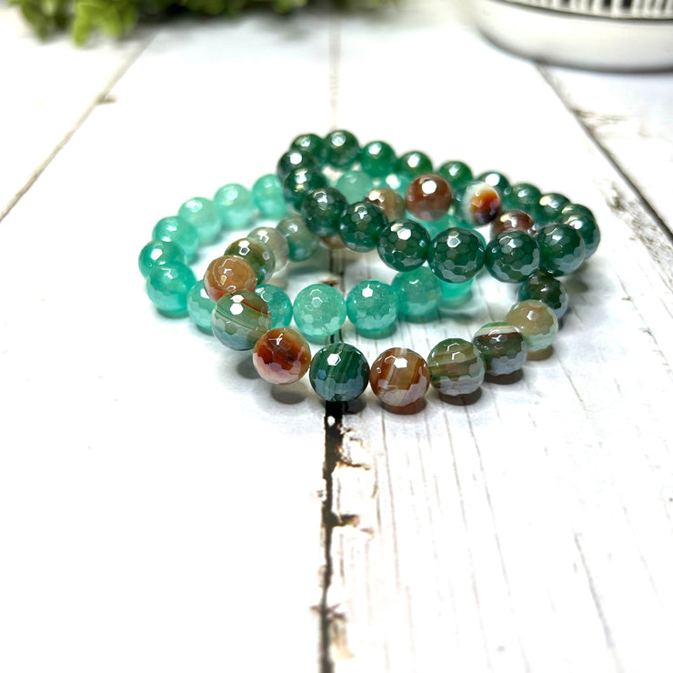 Agate Bracelet Bundle- "Mary"