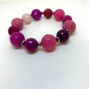 Jade Bracelet- Berry