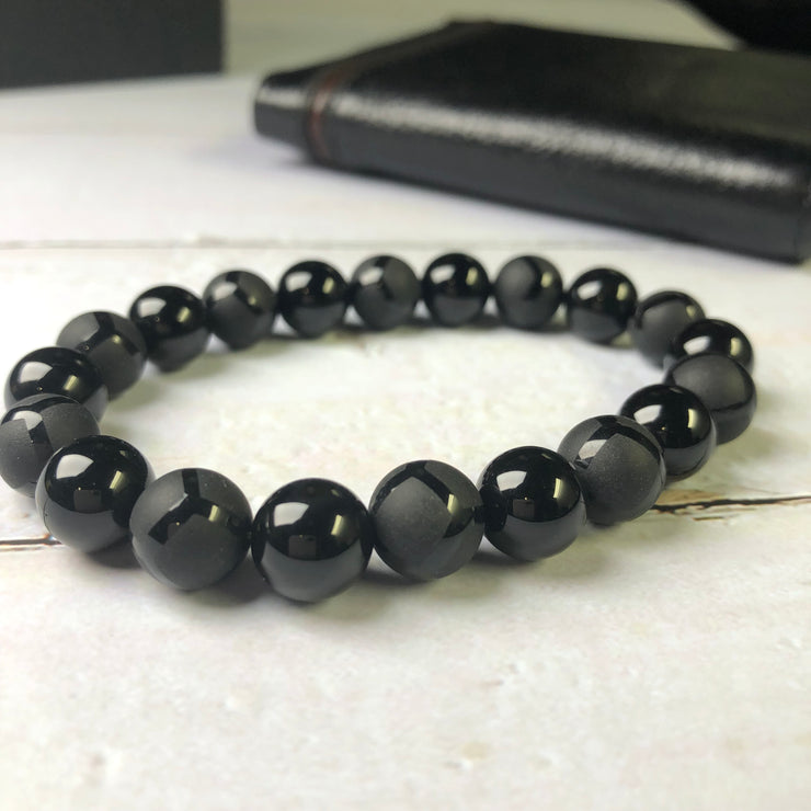 Onyx and Matte Onyx Turtle Print Men&