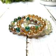 Agate Bracelet Bundle- "Autumn"