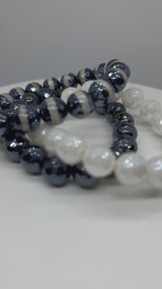 Agate Bracelet Bundle- "Disco"