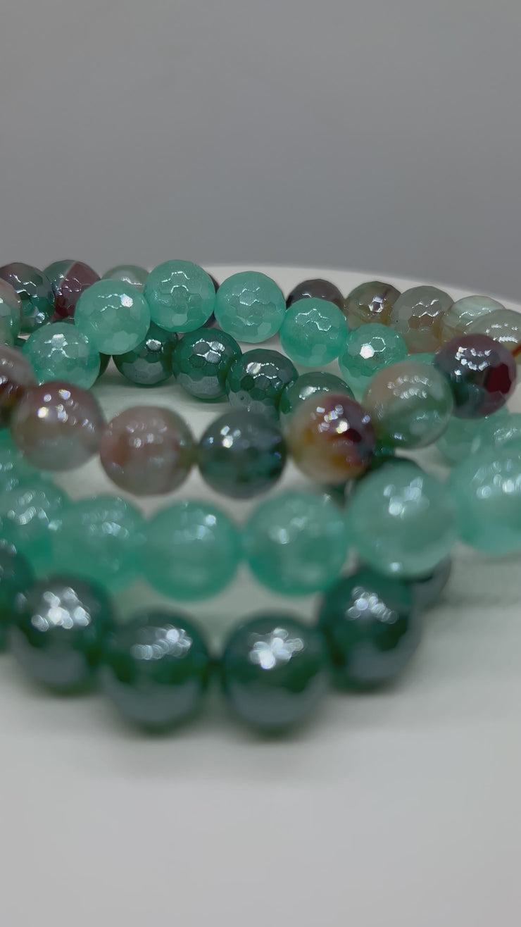 Agate Bracelet Bundle- "Mary"