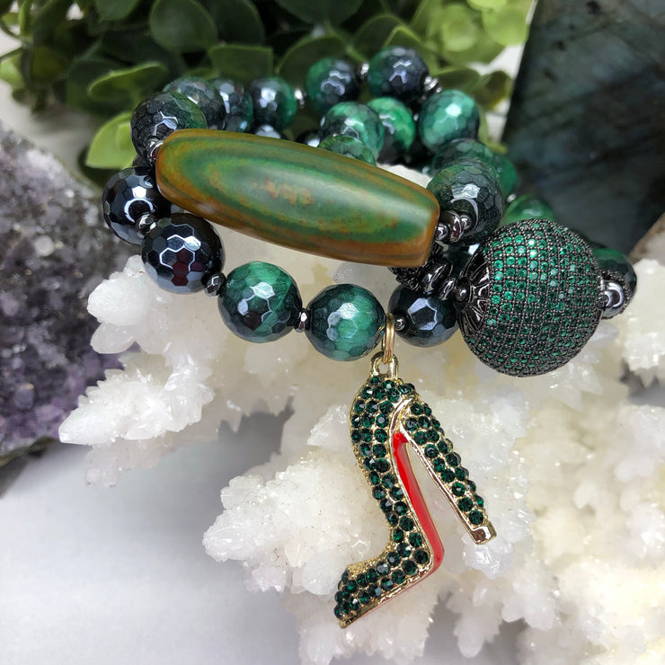 “Emerald City” 3 pc. Women’s Bracelet Set